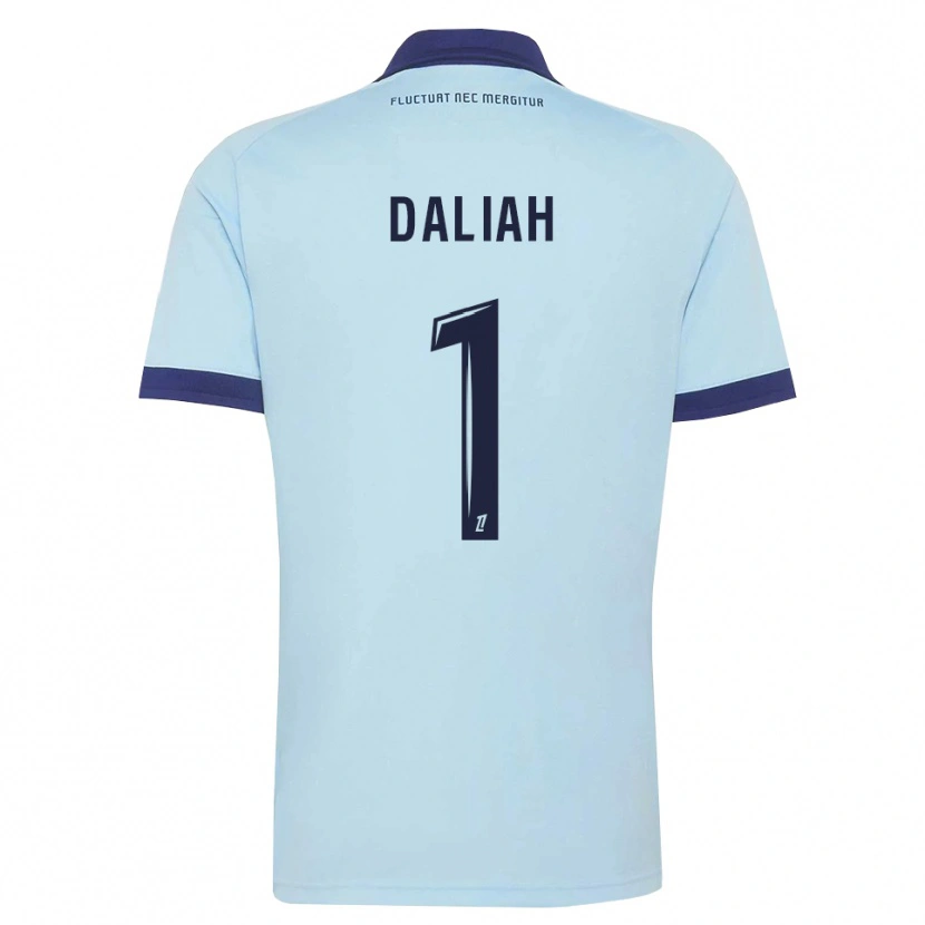 Danxen Homem Camisola Leny Daliah #1 Azul Centáurea Preto Alternativa 2026/27 Camisa Brasil