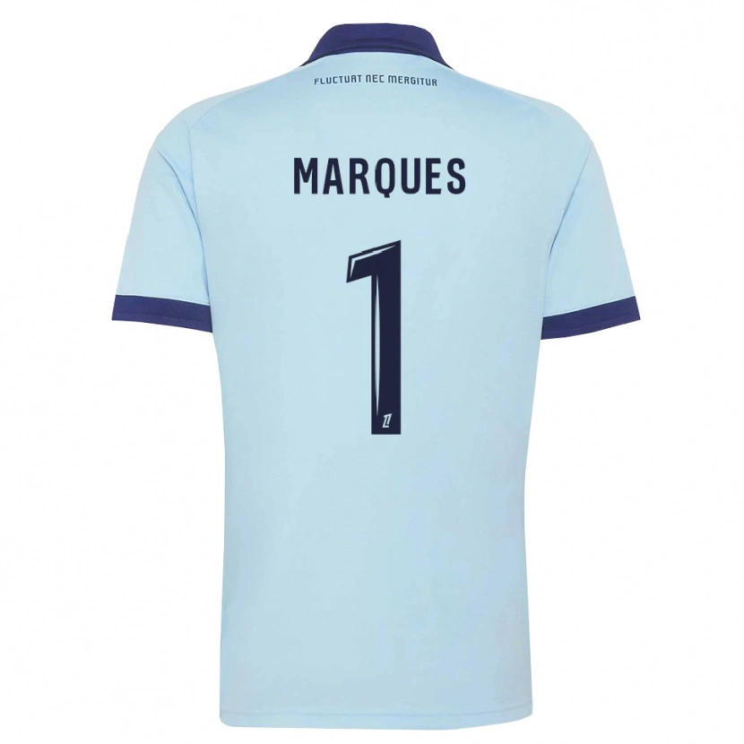 Danxen Homem Camisola Inès Marques #1 Azul Centáurea Preto Alternativa 2026/27 Camisa Brasil