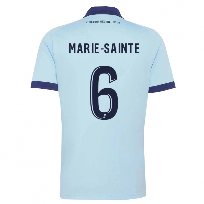 Danxen Homem Camisola Andrew Marie-Sainte #6 Azul Centáurea Preto Alternativa 2026/27 Camisa Brasil