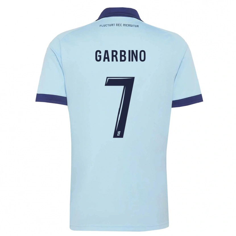 Danxen Homem Camisola Maëlle Garbino #7 Azul Centáurea Preto Alternativa 2026/27 Camisa Brasil