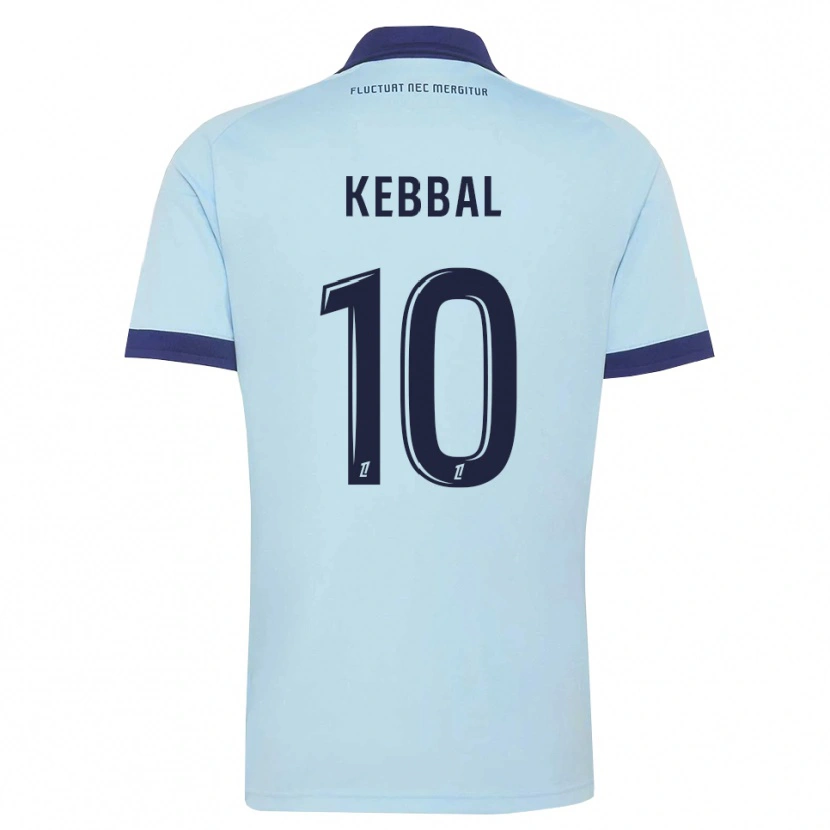 Danxen Homem Camisola Ilan Kebbal #10 Azul Centáurea Preto Alternativa 2026/27 Camisa Brasil