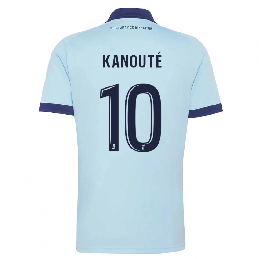 Danxen Homem Camisola Makan Kanouté #10 Azul Centáurea Preto Alternativa 2026/27 Camisa Brasil