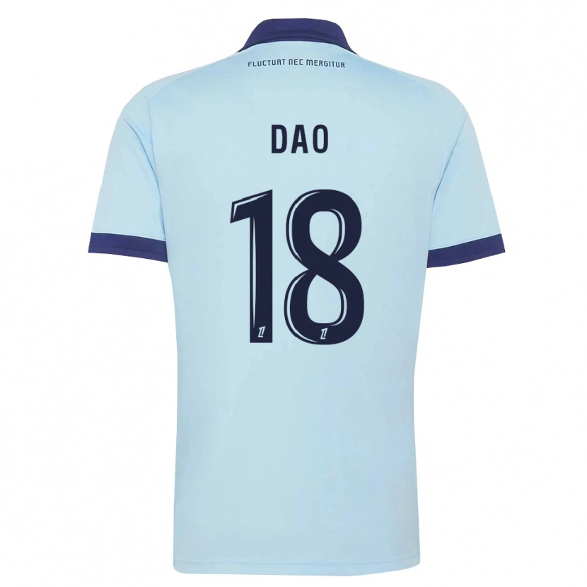 Danxen Homem Camisola Mohamed Dao #18 Azul Centáurea Preto Alternativa 2026/27 Camisa Brasil