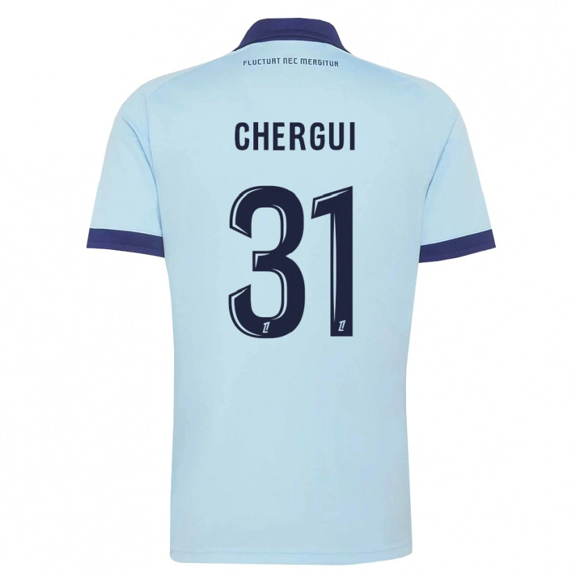 Danxen Homem Camisola Samir Chergui #31 Azul Centáurea Preto Alternativa 2026/27 Camisa Brasil