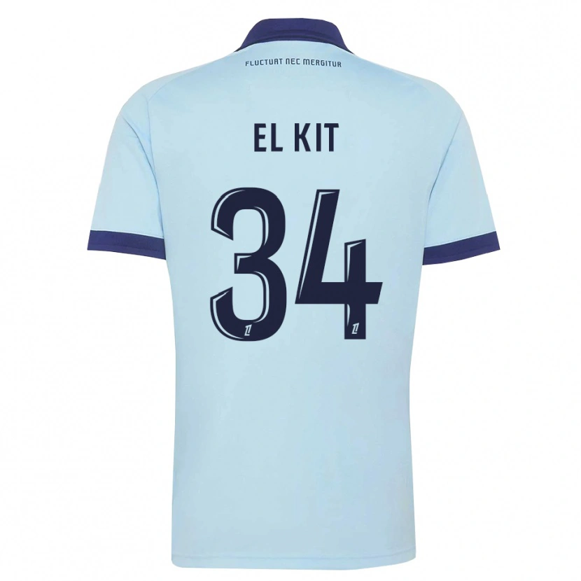 Danxen Homem Camisola Kamil El Kit #34 Azul Centáurea Preto Alternativa 2026/27 Camisa Brasil