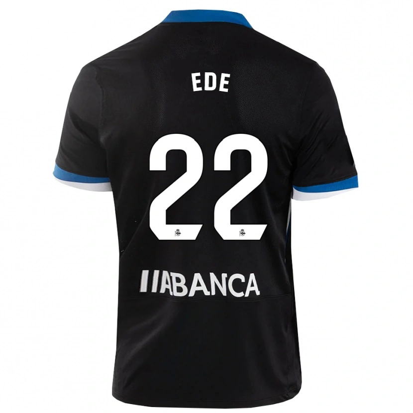 Danxen Homem Camisola Bright Ede #22 Preto Branco Azul Alternativa 2026/27 Camisa Brasil