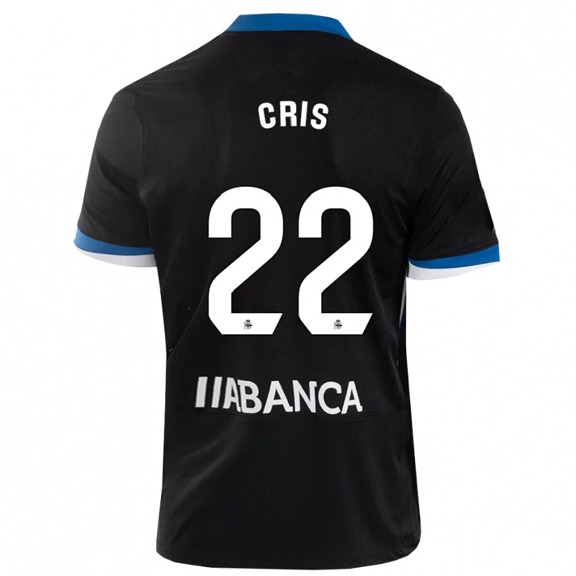 Danxen Homem Camisola Cris #22 Preto Branco Azul Alternativa 2026/27 Camisa Brasil