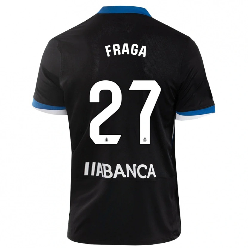 Danxen Homem Camisola Álvaro Fraga #27 Preto Branco Azul Alternativa 2026/27 Camisa Brasil