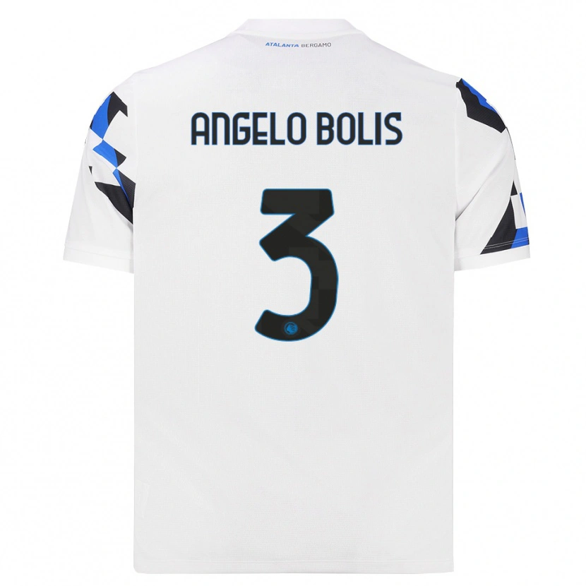 Danxen Homem Camisola Tommaso Angelo Bolis #3 Branco Vermelho Azul Alternativa 2026/27 Camisa Brasil