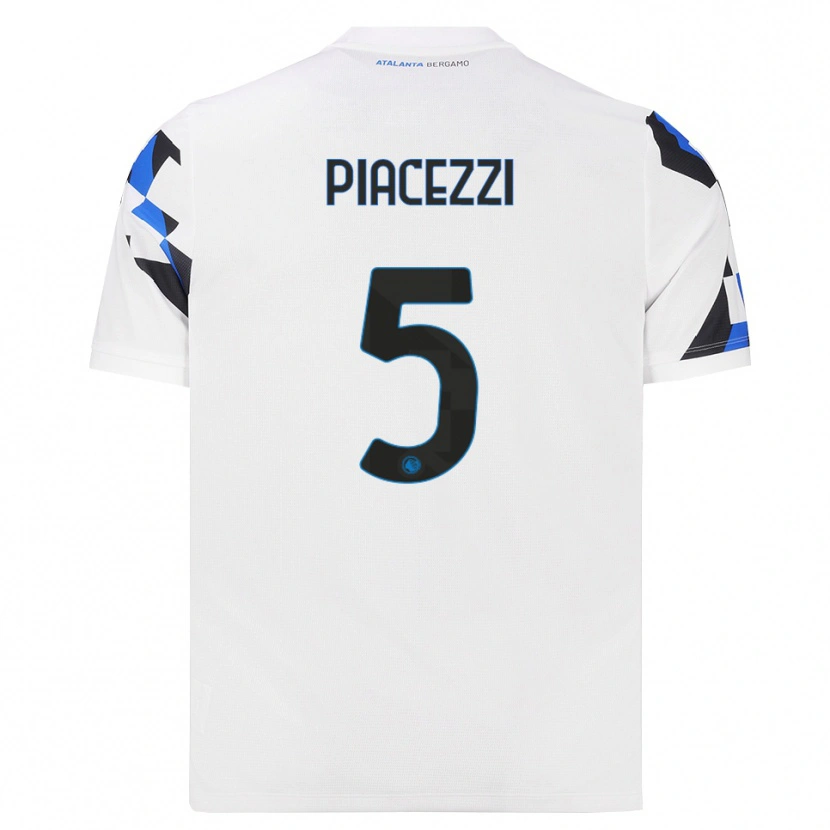 Danxen Homem Camisola Eleonora Piacezzi #5 Branco Vermelho Azul Alternativa 2026/27 Camisa Brasil