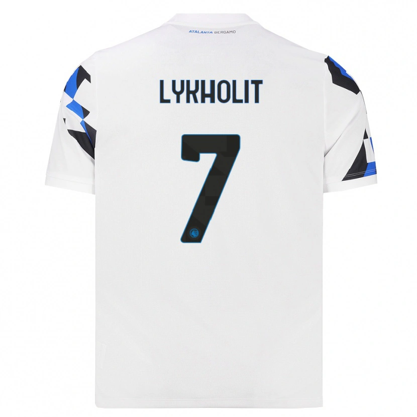 Danxen Homem Camisola Ivan Lykholit #7 Branco Vermelho Azul Alternativa 2026/27 Camisa Brasil