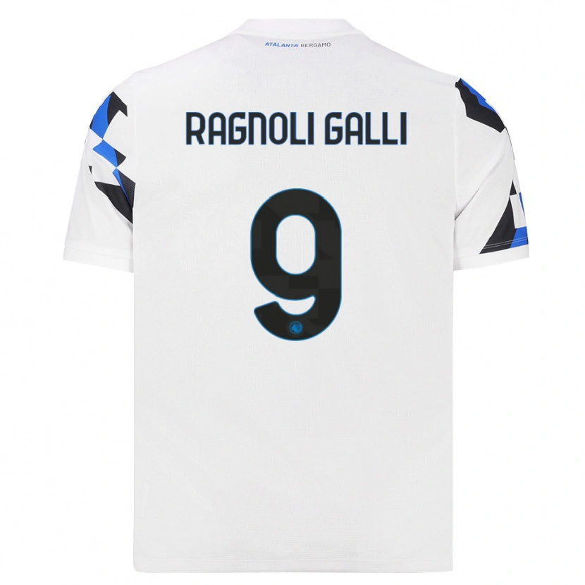 Danxen Homem Camisola Federico Ragnoli Galli #9 Branco Vermelho Azul Alternativa 2026/27 Camisa Brasil