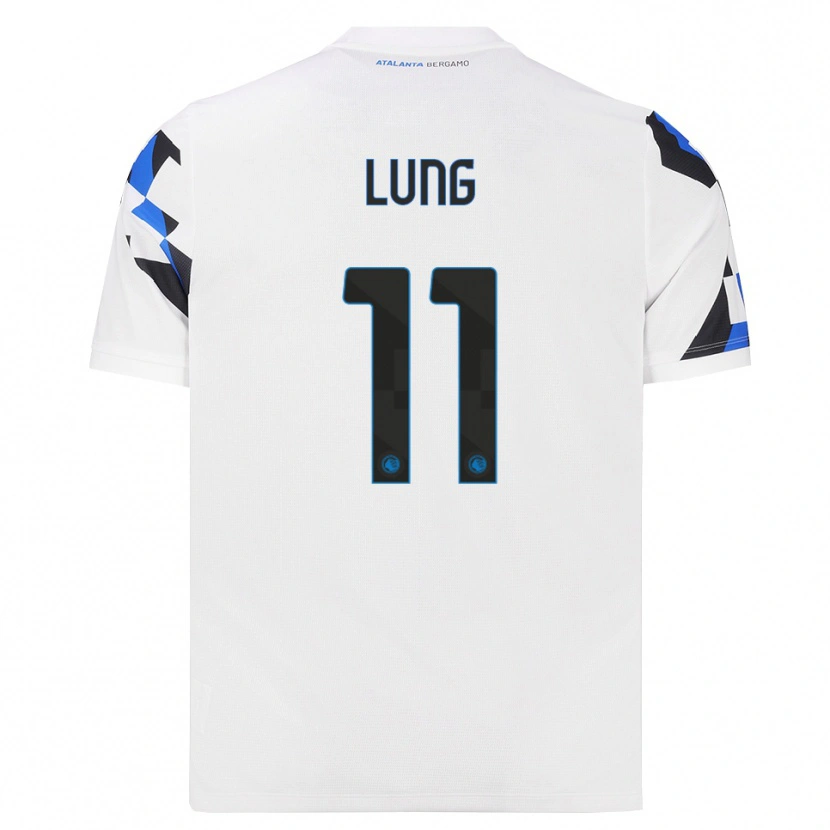 Danxen Homem Camisola Matia Lung #11 Branco Vermelho Azul Alternativa 2026/27 Camisa Brasil