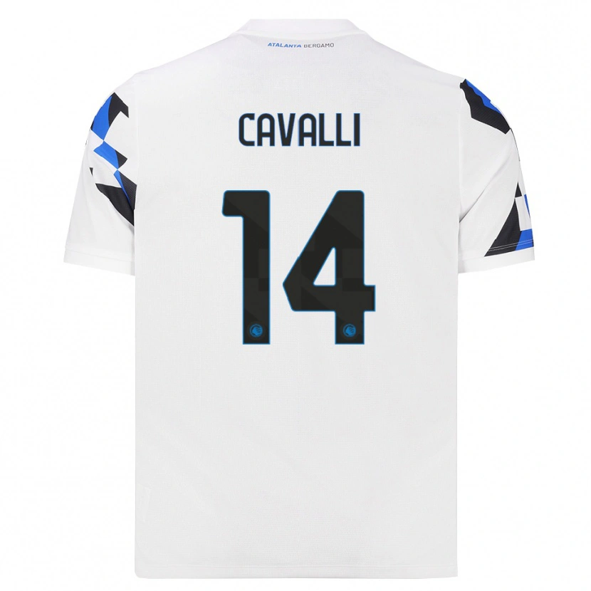 Danxen Homem Camisola Tommaso Cavalli #14 Branco Vermelho Azul Alternativa 2026/27 Camisa Brasil
