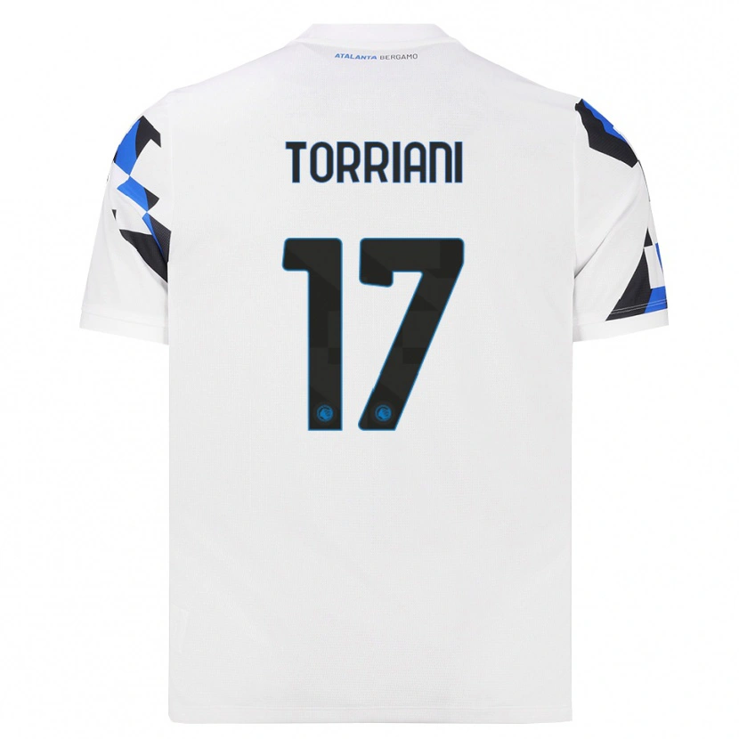 Danxen Homem Camisola Andrea Torriani #17 Branco Vermelho Azul Alternativa 2026/27 Camisa Brasil
