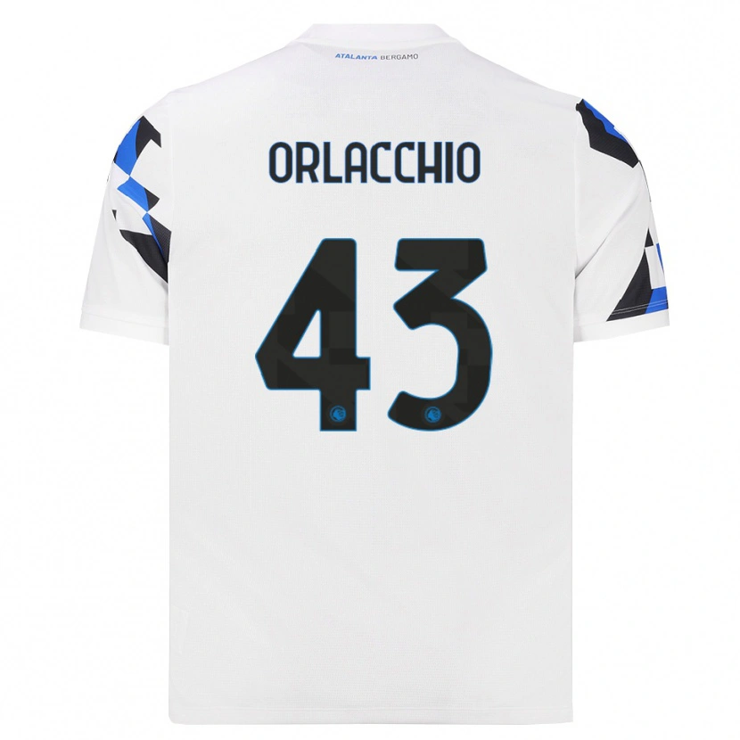 Danxen Homem Camisola Angelo Orlacchio #43 Branco Vermelho Azul Alternativa 2026/27 Camisa Brasil