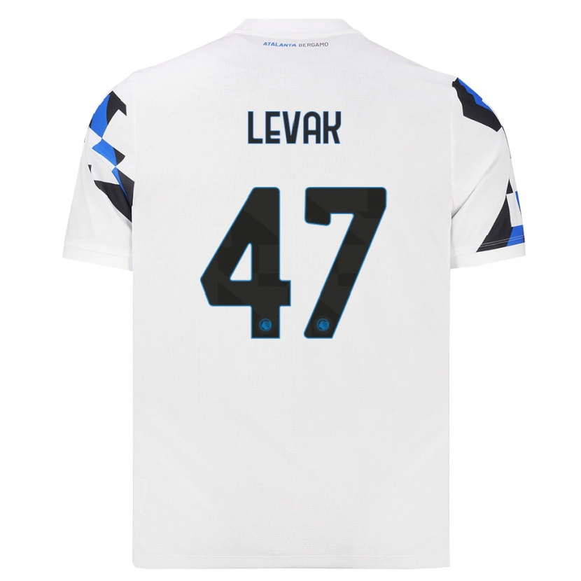 Danxen Homem Camisola Sergej Levak #47 Branco Vermelho Azul Alternativa 2026/27 Camisa Brasil