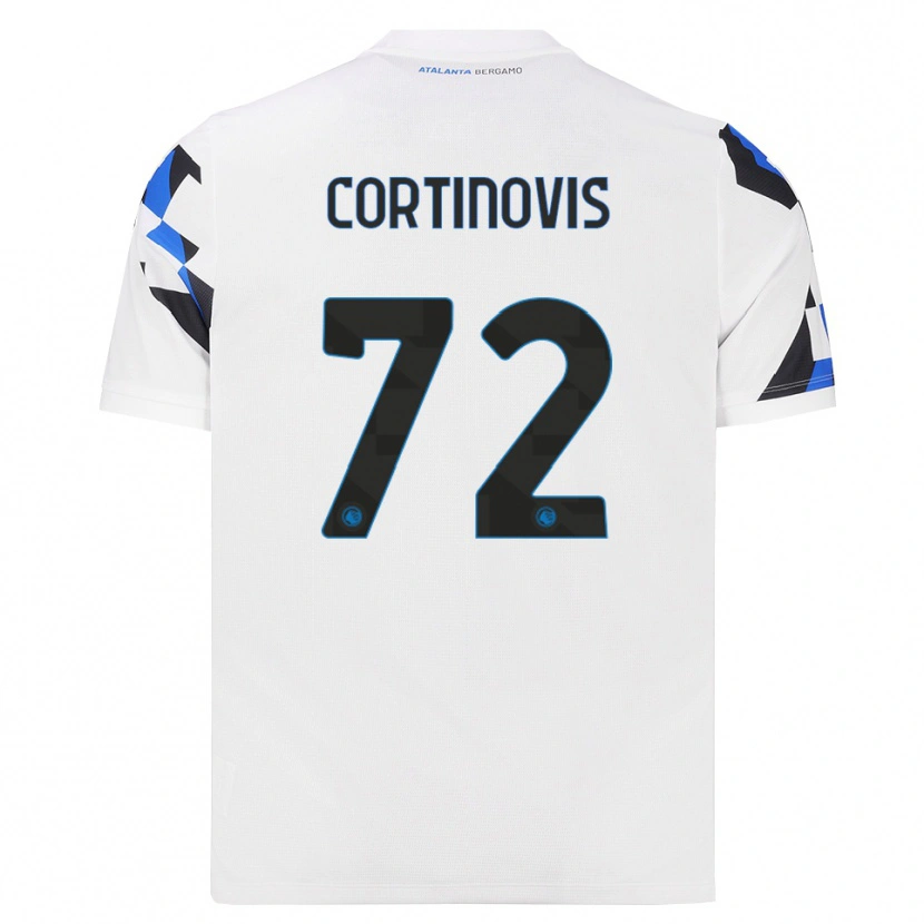 Danxen Homem Camisola Alessandro Cortinovis #72 Branco Vermelho Azul Alternativa 2026/27 Camisa Brasil