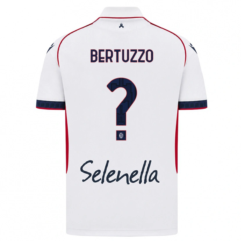 Danxen Homem Camisola Francesco Bertuzzo #0 Branco Vermelho Azul Real Alternativa 2026/27 Camisa Brasil
