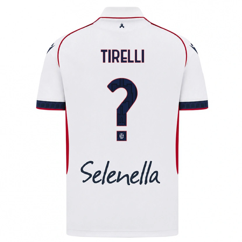 Danxen Homem Camisola Manuel Tirelli #0 Branco Vermelho Azul Real Alternativa 2026/27 Camisa Brasil
