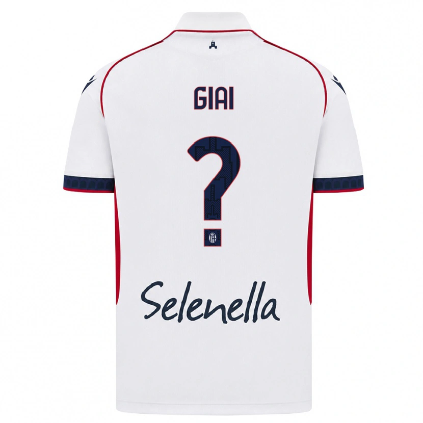 Danxen Homem Camisola Alice Giai #0 Branco Vermelho Azul Real Alternativa 2026/27 Camisa Brasil