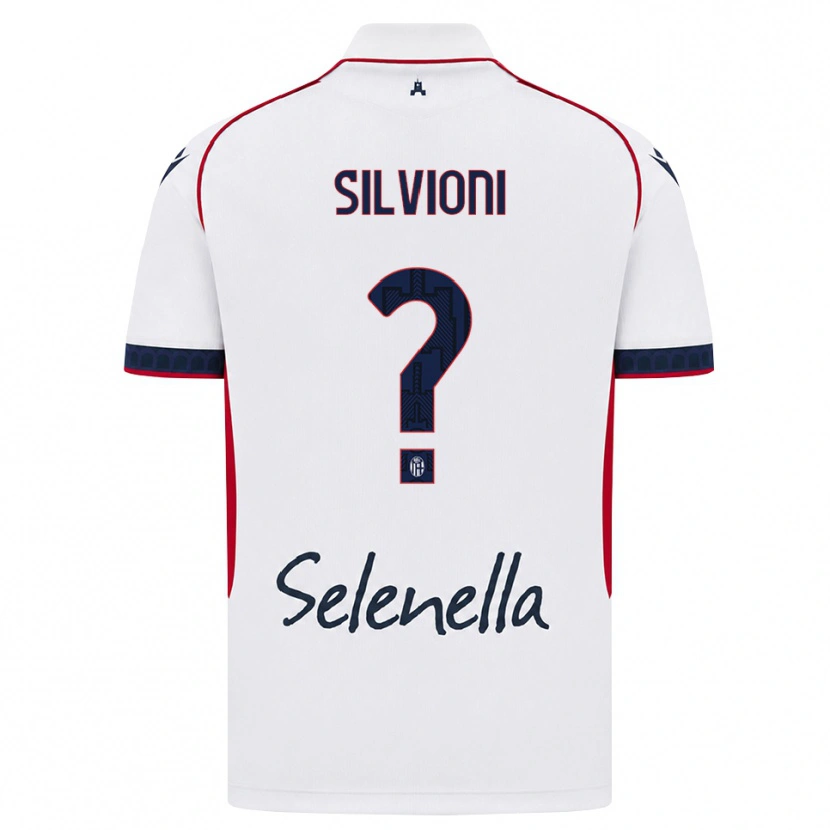 Danxen Homem Camisola Ludovica Silvioni #0 Branco Vermelho Azul Real Alternativa 2026/27 Camisa Brasil