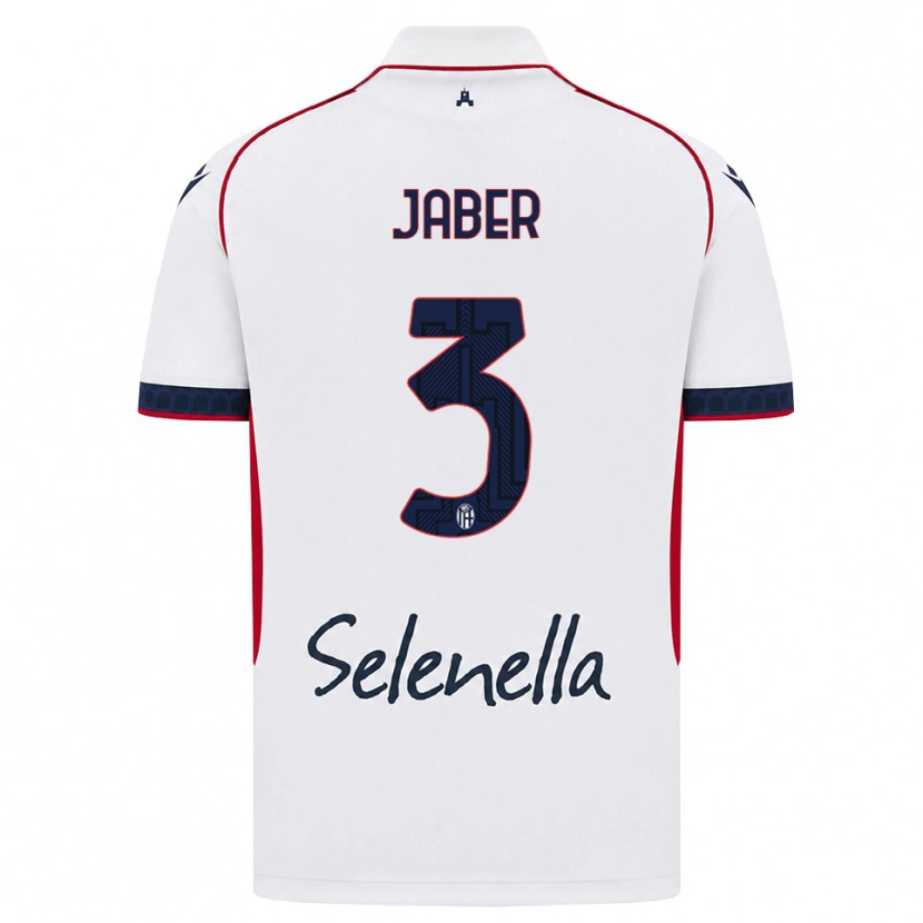 Danxen Homem Camisola Ali Jaber #3 Branco Vermelho Azul Real Alternativa 2026/27 Camisa Brasil