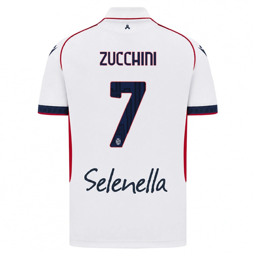 Danxen Homem Camisola Riccardo Zucchini #7 Branco Vermelho Azul Real Alternativa 2026/27 Camisa Brasil