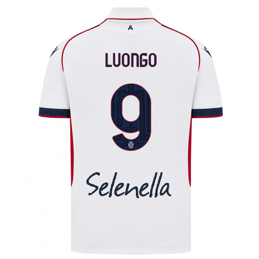 Danxen Homem Camisola Francesco Luongo #9 Branco Vermelho Azul Real Alternativa 2026/27 Camisa Brasil