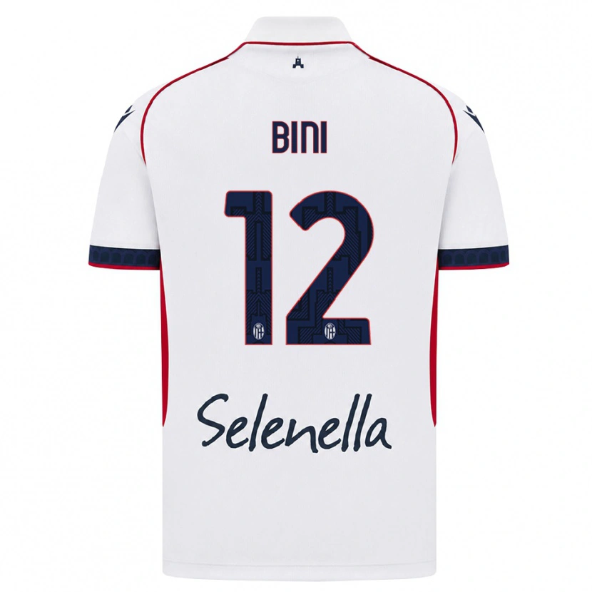 Danxen Homem Camisola Cesare Bini #12 Branco Vermelho Azul Real Alternativa 2026/27 Camisa Brasil