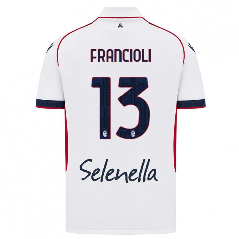 Danxen Homem Camisola Diego Francioli #13 Branco Vermelho Azul Real Alternativa 2026/27 Camisa Brasil