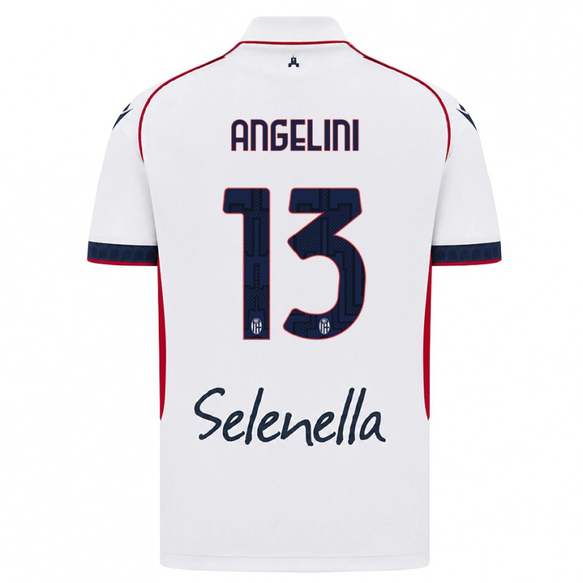 Danxen Homem Camisola Riccardo Angelini #13 Branco Vermelho Azul Real Alternativa 2026/27 Camisa Brasil