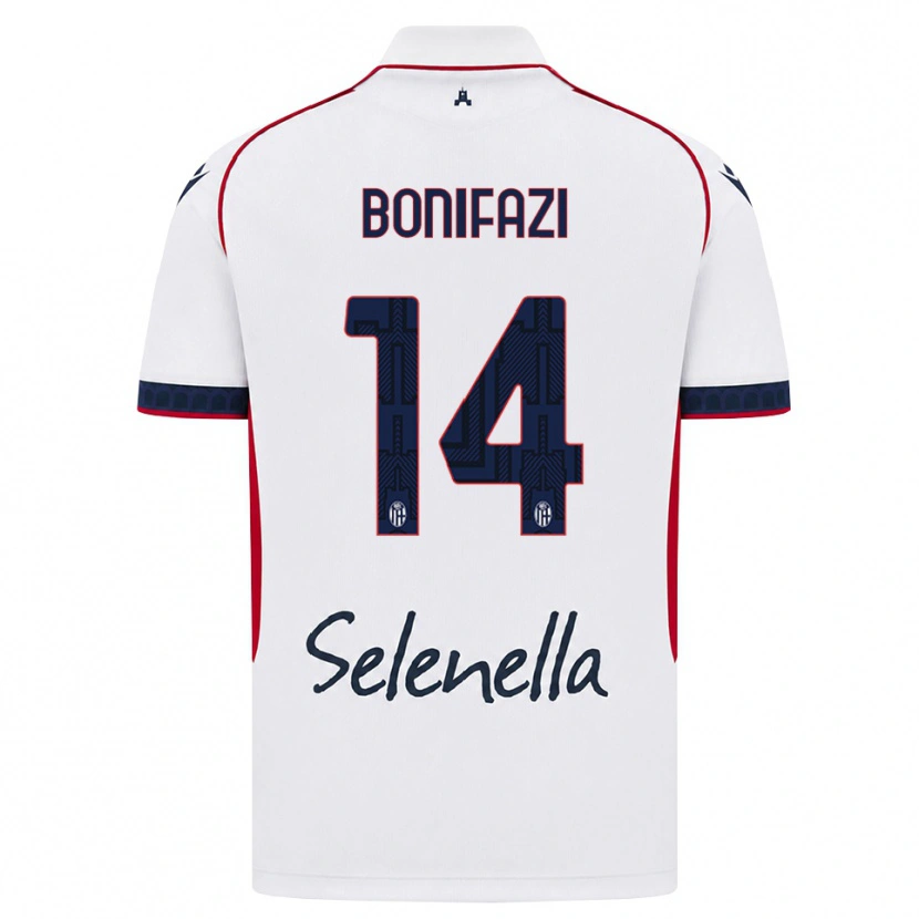 Danxen Homem Camisola Kevin Bonifazi #14 Branco Vermelho Azul Real Alternativa 2026/27 Camisa Brasil
