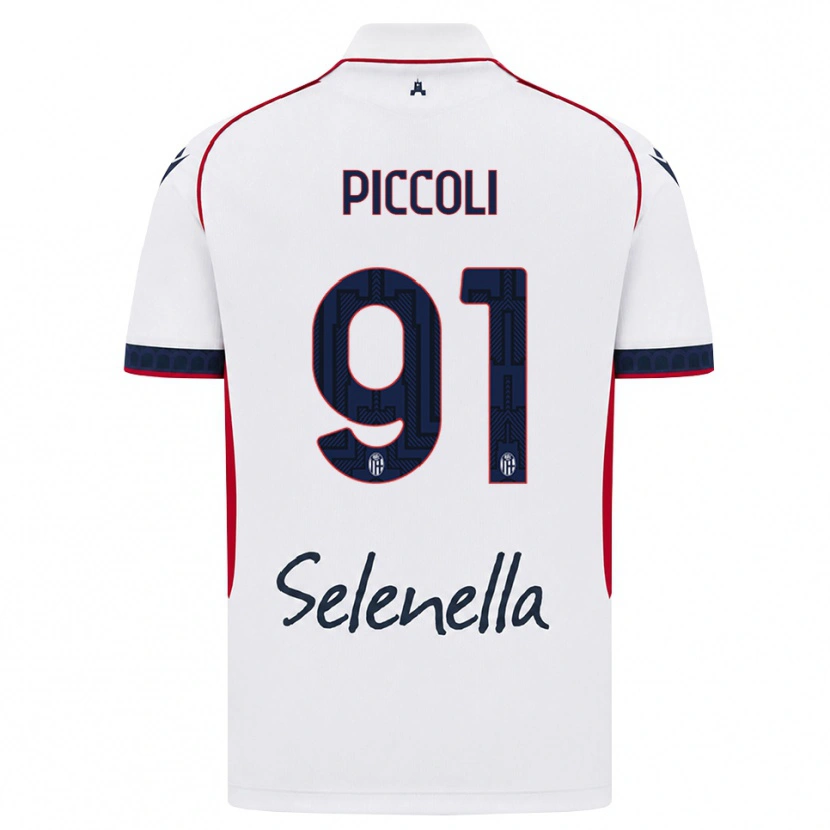 Danxen Homem Camisola Roberto Piccoli #91 Branco Vermelho Azul Real Alternativa 2026/27 Camisa Brasil