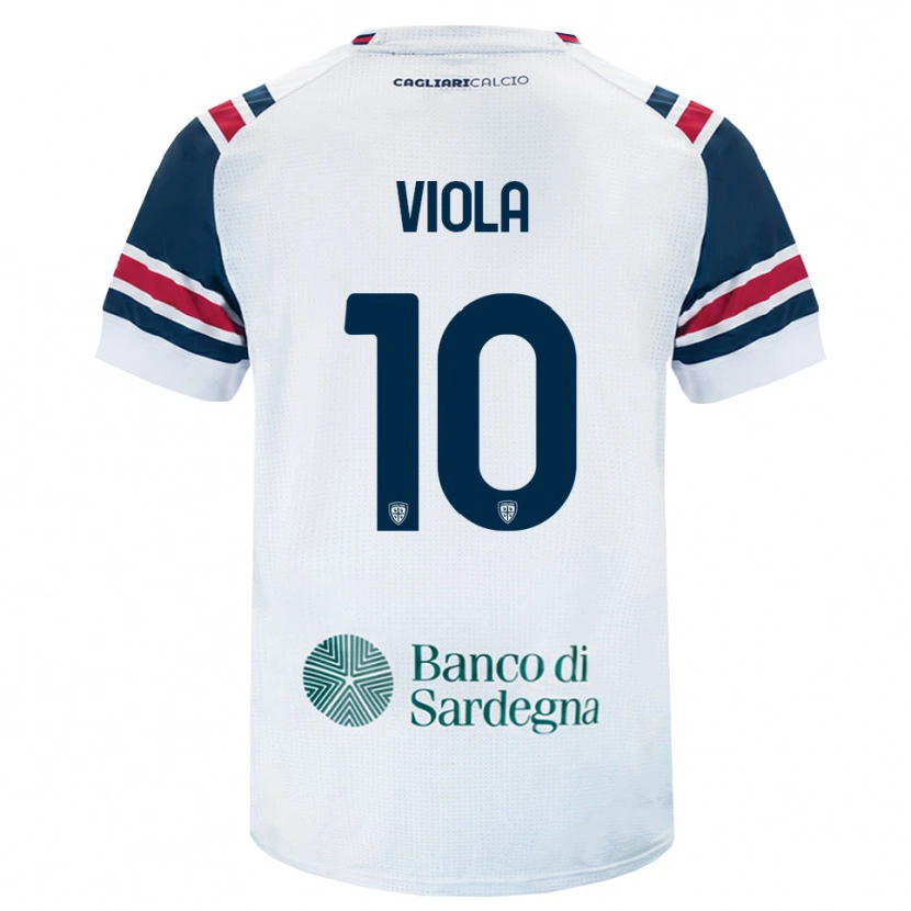 Danxen Homem Camisola Nicolas Viola #10 Branco Vermelho Verde Alternativa 2026/27 Camisa Brasil