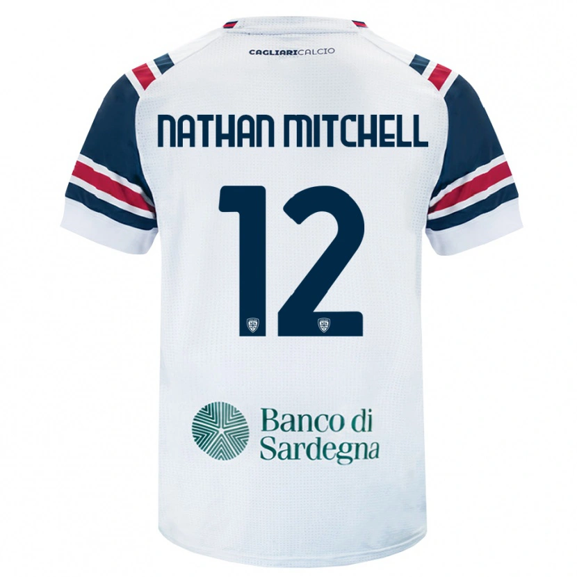 Danxen Homem Camisola Anton Nathan Mitchell #12 Branco Vermelho Verde Alternativa 2026/27 Camisa Brasil