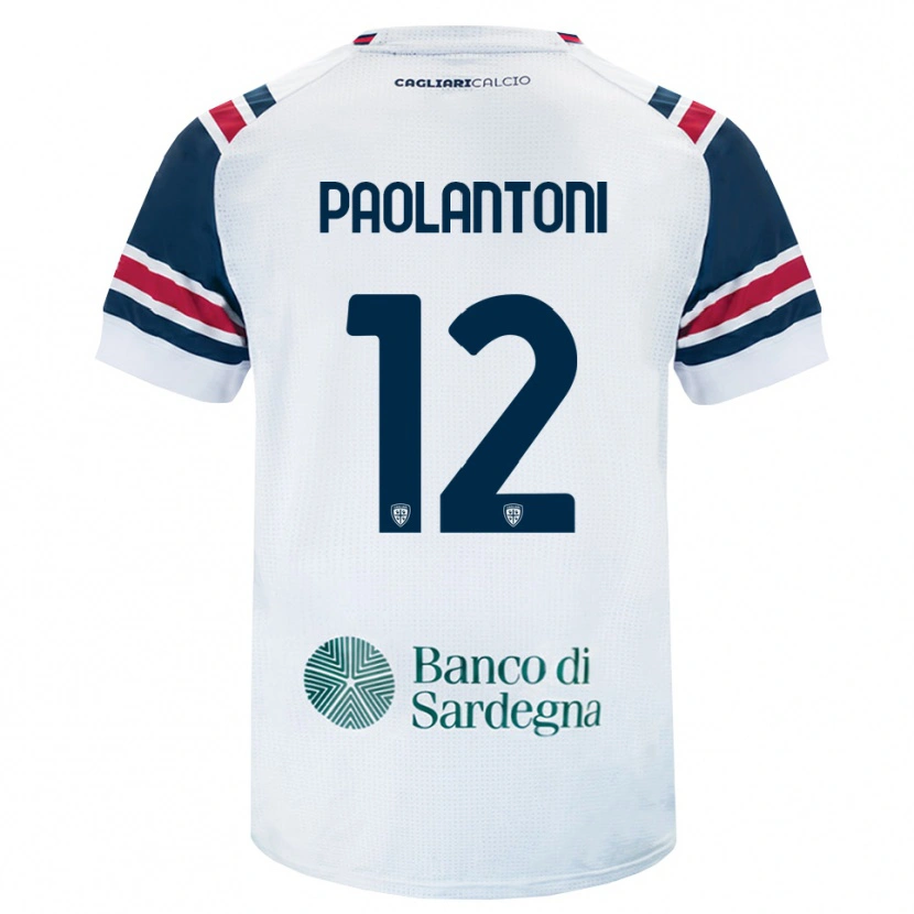 Danxen Homem Camisola Davide Paolantoni #12 Branco Vermelho Verde Alternativa 2026/27 Camisa Brasil