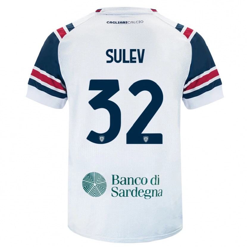 Danxen Homem Camisola Ivan Sulev #32 Branco Vermelho Verde Alternativa 2026/27 Camisa Brasil