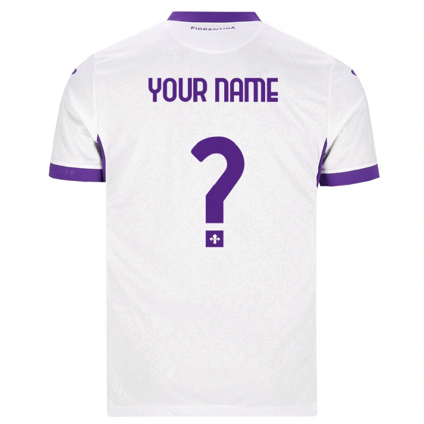 Danxen Homem Camisola Seu Nome #0 Branco Roxo Alternativa 2026/27 Camisa Brasil