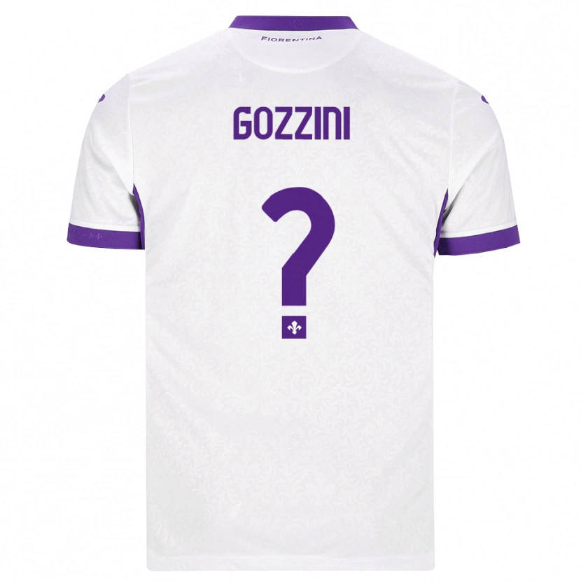 Danxen Homem Camisola Gozzini #0 Branco Roxo Alternativa 2026/27 Camisa Brasil