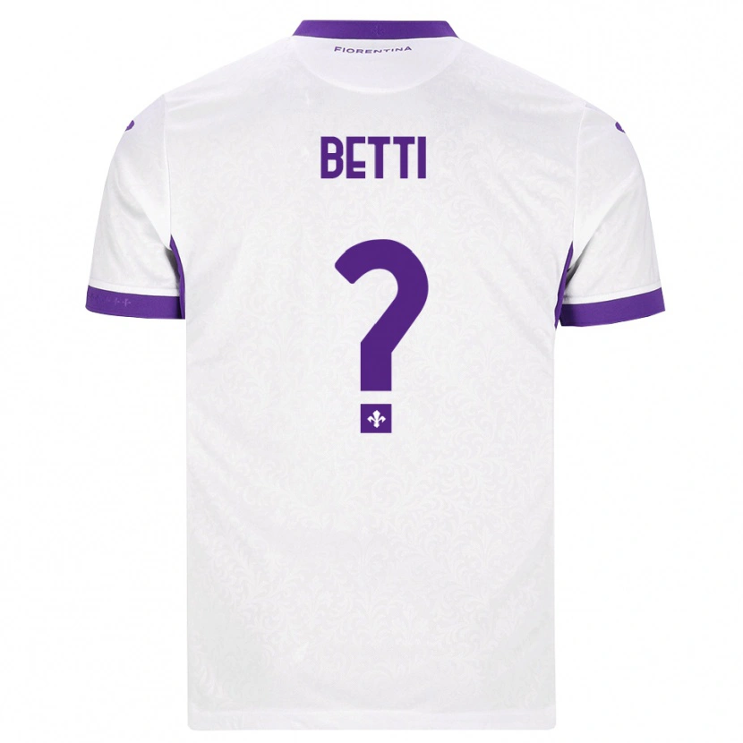 Danxen Homem Camisola Tiziano Betti #0 Branco Roxo Alternativa 2026/27 Camisa Brasil