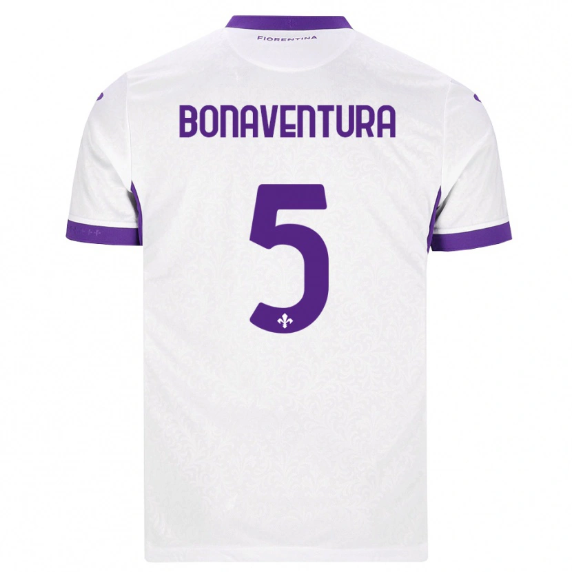 Danxen Homem Camisola Giacomo Bonaventura #5 Branco Roxo Alternativa 2026/27 Camisa Brasil