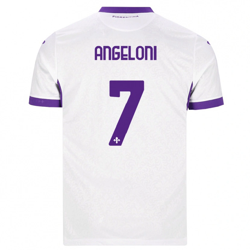 Danxen Homem Camisola Alberto Angeloni #7 Branco Roxo Alternativa 2026/27 Camisa Brasil
