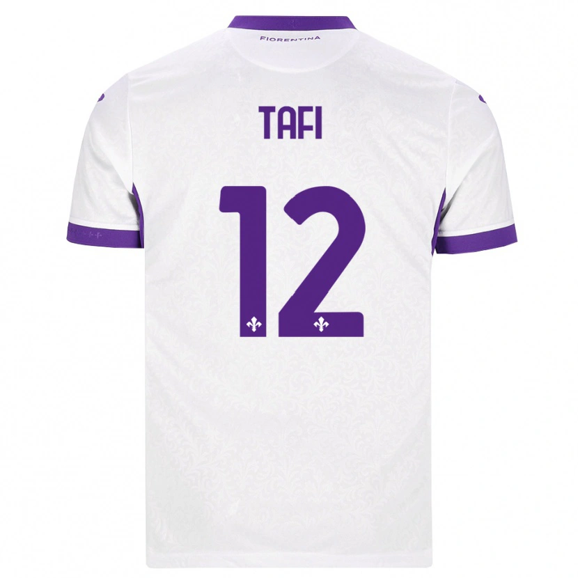 Danxen Homem Camisola Giulio Tafi #12 Branco Roxo Alternativa 2026/27 Camisa Brasil