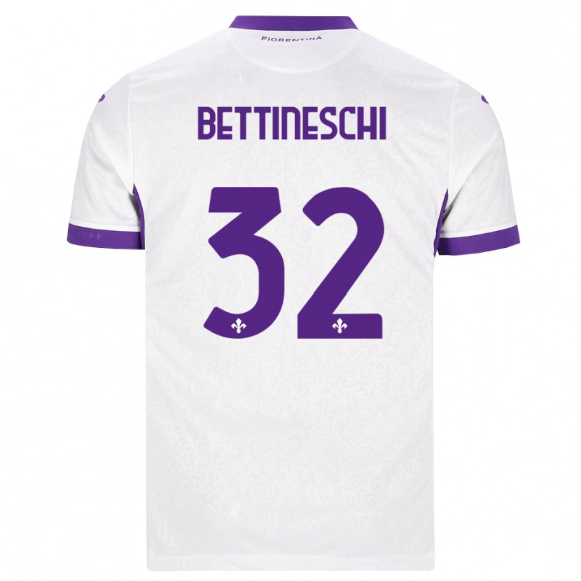 Danxen Homem Camisola Giorgia Bettineschi #32 Branco Roxo Alternativa 2026/27 Camisa Brasil
