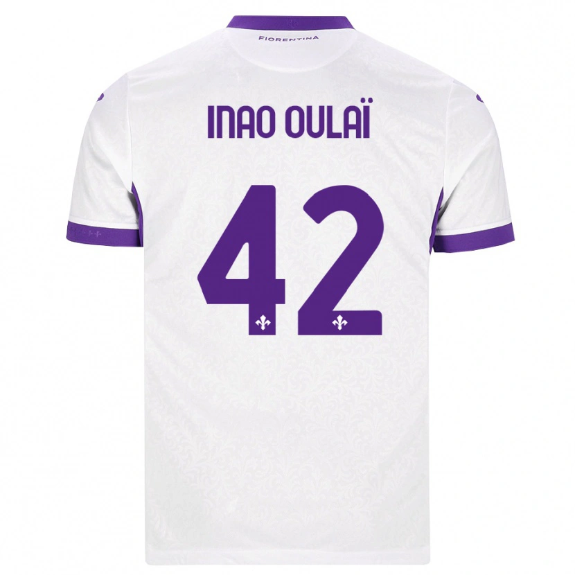 Danxen Homem Camisola Christ Inao Oulaï #42 Branco Roxo Alternativa 2026/27 Camisa Brasil