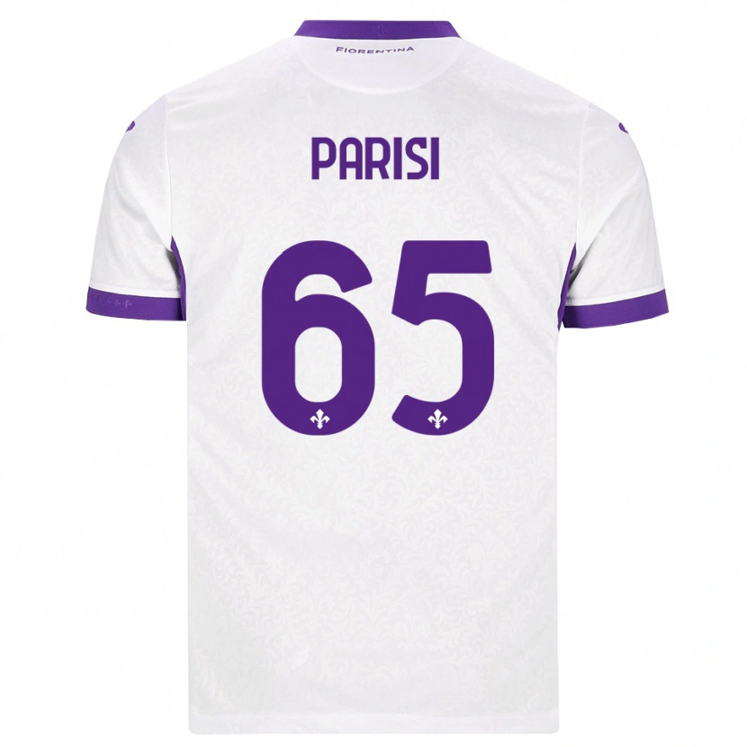 Danxen Homem Camisola Fabiano Parisi #65 Branco Roxo Alternativa 2026/27 Camisa Brasil