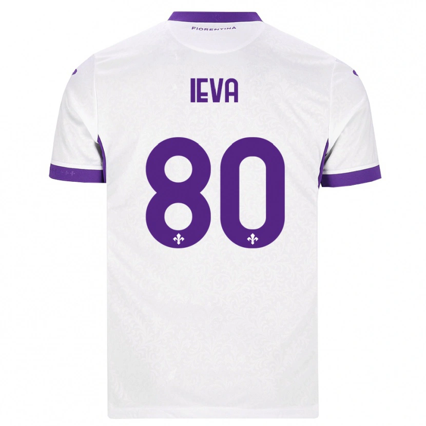 Danxen Homem Camisola Stella Ieva #80 Branco Roxo Alternativa 2026/27 Camisa Brasil