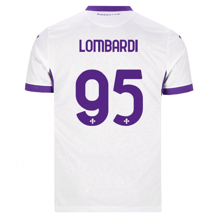 Danxen Homem Camisola Emma Lombardi #95 Branco Roxo Alternativa 2026/27 Camisa Brasil