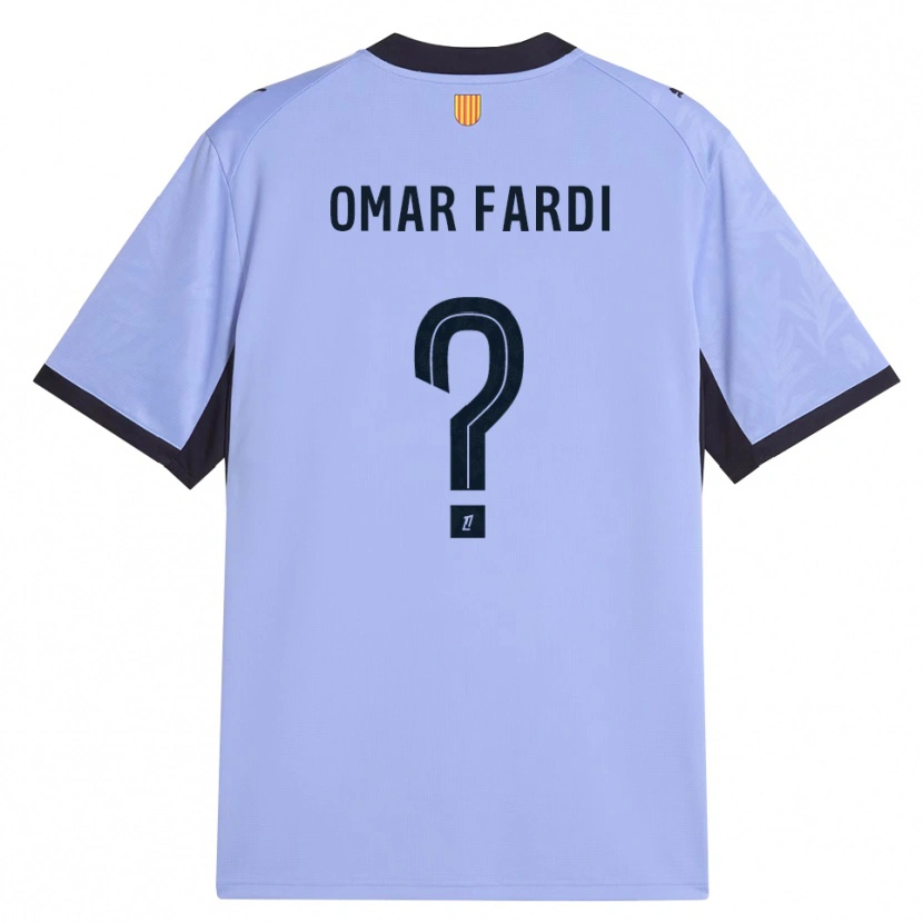 Danxen Homem Camisola El Omar Fardi #0 Lavanda Preto Terceiro 2026/27 Camisa Brasil